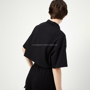 Nardon Apparel's Custom Summer Outdoor Beach Vêtements pour femmes Hot Selling Plain Sexy avec bouton de décoration en poly Spandex - Product Image 2