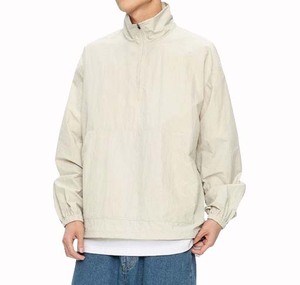 Jersey ligero con cremallera y logotipo personalizado para hombre, cortavientos, Anorak, chaqueta deportiva transpirable para correr, a prueba de viento, de talla grande para verano - Product Image 5