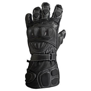 Recién llegado, guantes de carreras de invierno, guantes de moto transpirables de cuero Real para Motor, ciclismo, Motocross, deportes de pantalla táctil - Product Image 2