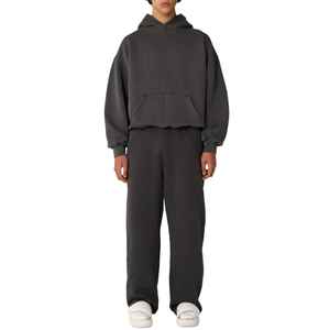 Two Piece <b>Set</b> <b>Men</b> Hoodies Pants Autumn Winter Hooded Sweatshirt Sweatpants <b>Men</b> Pullover <b>Hoodie</b> Unisex Sweatpants <b>and</b> <b>Hoodie</b> <b>Set</b> - Product Image 4