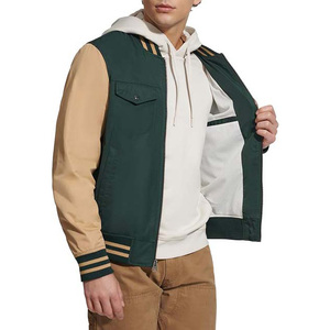 Baseball Letterman Varsity Men's Clothing Jackets <b>Top</b> Trends Custom Design New Fashion With Pockets Man Bomber Jackets Winter - Product Image 5