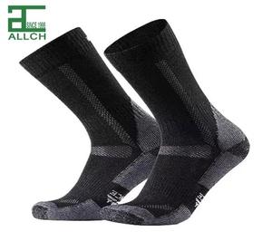 ALLCH Men's Merino <strong>Wool</strong> Socks - Moisture Wicking Cushioned Crew Socks, <strong>Thermal</strong> and Warm Hiking Socks With Ultimate Comfort - Product Image 1
