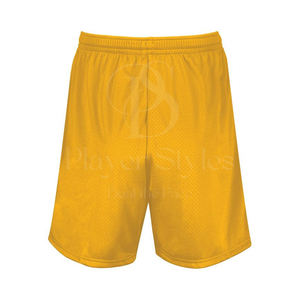 Pantalones cortos de gimnasio informales para hombre al por mayor peso pesado 100% algodón francés Terry transpirable deportes polar cordón cintura media liso teñido - Product Image 4