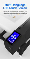 Rollo cortador digital plano de Alimentación automática para película de impresión DTF