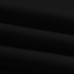 Ropa de verano de manga corta de Color negro personalizada, camisetas informales en blanco para hombre, camisetas 100% de algodón con cuello redondo para gimnasio, ropa para hombre - Product Image 4