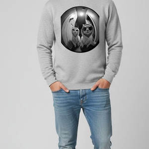 Sudadera informal estilo streetwear hecha con tela cálida de primera calidad, corte holgado, perfecta para la moda diaria de invierno. - Product Image 3