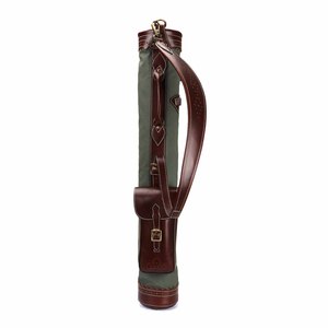 Bolsas de lápices de Golf de cuero de lona de estilo Vintage de nuevo diseño Bolsa dominical de carga de palos de Golf 2017 - Product Image 1