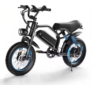 Vélo électrique pour adultes et adolescents, moteur 750W, couple de 65Nm, batterie amovible 48V 15Ah, suspension intégrale, 3 modes de conduite - Product Image 1