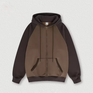 เสื้อฮู้ดแบบสวมศีรษะสำหรับผู้ชายขนาด320กรัมเสื้อฮู้ดดี้แบบปกติไหล่ตกน้ำหนักมากสำหรับฤดูหนาวลายสีพื้นแบบกำหนดเอง - Product Image 4