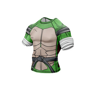 เสื้อกันผื่นสำหรับผู้ชายผ้าย้อมสีพื้นระบายอากาศได้ดี - Product Image 5