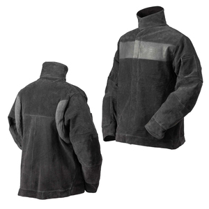 Veste de soudage ignifuge vêtements de sécurité en cuir fendu durable pour les soudeurs veste de soudage industrielle - Product Image 1