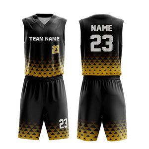 2022-2026 Uniforme de baloncesto reversible más vendido Nuevo diseño Ropa deportiva transpirable para equipos Conjuntos estampados de verano de talla grande - Product Image 5