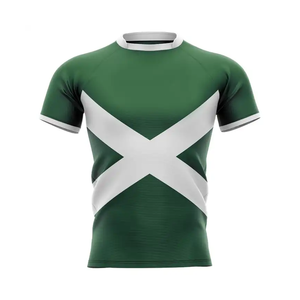 Camiseta de rugby de alta calidad con logotipo personalizado Último diseño Transpirable Pantone Camisetas personalizadas OEM Camisetas de rugby personalizadas - Product Image 6