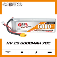GNB GAONENG LiHV 6000mah 2S 7.6V 70C 140C XT60 Baterai LiPo RC untuk Mobil RC Drone Perahu RC Soft Pack