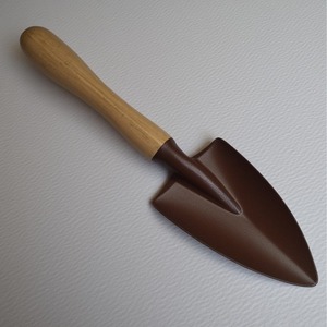 Handcrafted Metal Garden <b>Hoe</b> With Silver Patina Finish Artisan Handmade Offering Decorative Accent For Outdoor Gardens - Product Image 4