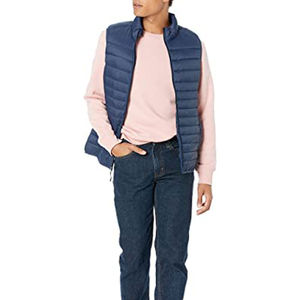 Chaleco Acolchado de Invierno para Hombre, de Alta Calidad, con Logotipo Personalizado al por Mayor, Estilo Urbano con Exterior de Lino para Todas las Temporadas - Product Image 4