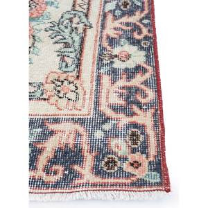 Vintage Large Area Hand Knotted <b>Wool</b> Rug Red & Orange Medallion Pattern for Home Living Room Rectangular Hallway Carpet-Pae-2451 - Product Image 4