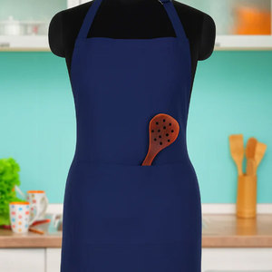 Tablier en coton respirant fabriqué en Inde avec nom ou motif personnalisé, idéal pour la cuisine à domicile et les barbecues en plein air - Product Image 3