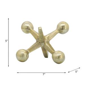 ของตกแต่งโต๊ะโลหะสีทองทันสมัย งานศิลปะตกแต่งโต๊ะ สไตล์อินเทรนด์ สำหรับตกแต่งภายในอย่างมีสไตล์ ขายส่งจากอินเดีย - Product Image 4