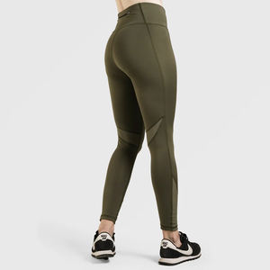 Gran oferta, mallas de gimnasio de cintura alta, pantalones de Yoga para Fitness con glúteos fruncidos sin costuras con logotipo personalizado, ropa de entrenamiento de seda para mujer - Product Image 6