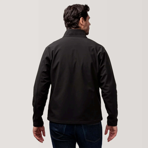 Chaqueta Cortavientos Impermeable con Capucha y Cremallera de Lona con Logotipo Personalizado al por Mayor para Hombre 2025 - Product Image 2