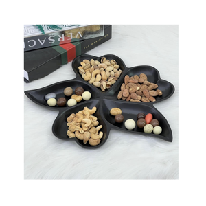 ชามเสิร์ฟอาหารงานแต่งงานสี่ช่อง ทำจากอะลูมิเนียม เป็นมิตรกับสิ่งแวดล้อม ดีไซน์ทันสมัย เหมาะสำหรับใส่ถั่ว ผลไม้อบแห้ง และลูกอม - Product Image 6