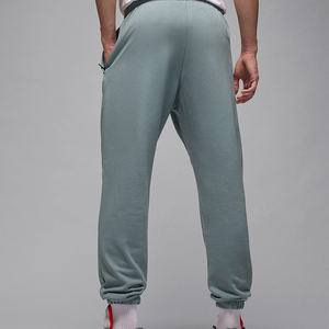 Pantalon de survêtement en éponge française ample personnalisé pour hommes, pantalon de survêtement baggy jogging brodé décontracté, jambe droite évasée en coton - Product Image 2