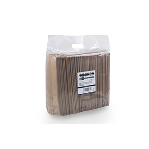 Kraft 11x25cm Fold 1/6 Cutlery <b>Envelope</b> with Napkin Kraft <b>Paper</b> Bagged B2B - Product Image 1