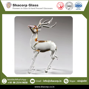 คอลเลกชันล่าสุดแก้วสวยงามทําตุ๊กตาสัตว์แก้วที่รักสําหรับเป็นของขวัญและตกแต่งบ้าน - Product Image 2