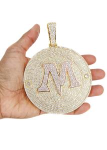 Pendentif en or personnalisé de la meilleure qualité avec un design de mot de nom, style hip-hop de luxe, collier en diamant de laboratoire pour les mariages et les événements, États-Unis - Product Image 4