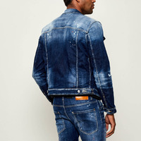 Chaqueta Vaquera de Hombre, Invierno 2025, Elegante y Atemporal, Algodón Orgánico de Alta Calidad, Transpirable, Cómoda, Estilo Vintage