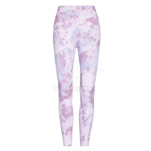 Mallas deportivas transpirables de cintura media para mujer a la venta logotipo personalizado cintura elástica baja MOQ Activewear Pantalones - Product Image 1