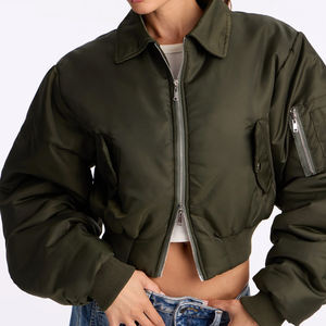 Chaqueta Bomber Moderna para Mujer, Tejido Premium, Informal, 2026 / Chaqueta Bomber Ligera, Cómoda y de Diseño Limpio para Mujer, Moda 2026 - Product Image 2