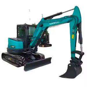 Excavadora sobre orugas Sunward en stock, peso operativo de 5 toneladas con bomba de motor, engranaje de motor, cojinete de caja de cambios como componentes principales - Product Image 4