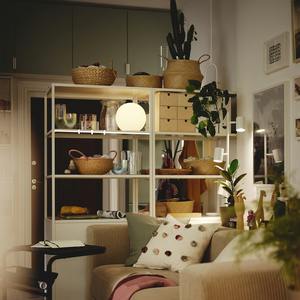 Un joli panier rond en jacinthe d'eau tressé à la main, panier de rangement artisanal, vente en gros, écologique, fabriqué au Vietnam - Product Image 6