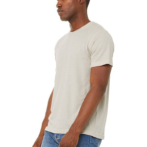 Camiseta de Verano para Hombre al por Mayor, Cuello Redondo, 100% Algodón, Transpirable y Suave, con Logotipo Impreso Digital, Mangas Cortas - Product Image 2