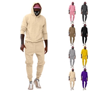 Conjunto de sudadera con capucha y pantalones de chándal de regreso a la escuela con diseño de logotipo personalizado y tamaños Ropa de entrenamiento cómoda Chándal de invierno - Product Image 1