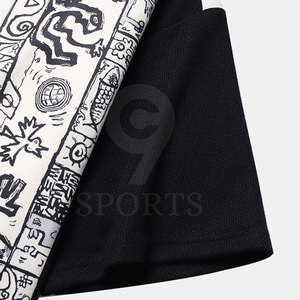 Camisetas estampadas ajustadas de buena calidad para hombre, ropa de calle de algodón 100%, camisetas nuevas teñidas lisas - Product Image 4