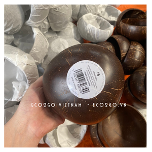 Wholesale Eco-Friendly Coconut Shell Bowl for Candle Use Vietnam Manufacturer with Free Laser Engraving Eco2go Brand - Product Image 6