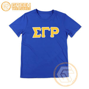 Camiseta Personalizada de la Hermandad Femenina Sigma Gamma Rho, 100% Algodón Jersey, Transpirable de Verano, de Alta Calidad, Manga Corta - Product Image 5