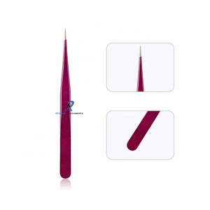 Pinzas para extensión de pestañas, herramienta aplicadora de pestañas de acero inoxidable Premium, agarre duradero, accesorio de belleza de precisión - Product Image 3