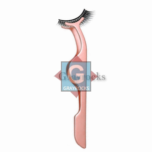 แหนบต่อขนตาคุณภาพสูง ทำจากสแตนเลส จับถนัดมือ ปลายเรียบ - Product Image 3
