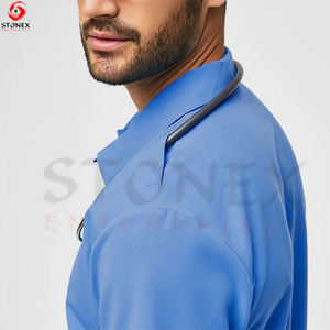 Uniformes de gommage d'infirmière pour hommes, professionnel de la santé, ensemble d'uniformes de gommage uniques pour hommes, sur mesure, à bas prix - Product Image 6