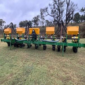 เครื่องปลูกข้าวโพด4ม้วนเครื่องปลูกข้าวโพดทางการเกษตรแบบไม่มีความแม่นยำทางกลไก - Product Image 1