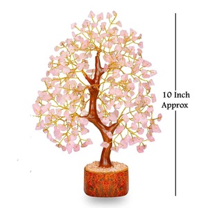 ต้นควอตซ์คริสตัลบอนไซธรรมชาติสำหรับรักษาจักระหัวใจและพลังงานโรแมนติก - Product Image 6