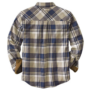Camisa clásica de franela a cuadros para salidas casuales con cuello abotonado y bolsillo en el pecho para hombres al aire libre o uso diario - Product Image 2