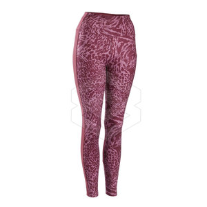 Service OEM personnalisé, leggings respirants en coton et fibre de bambou, antibactériens, séchage rapide, couleur unie, sublimation, leggings pour femmes, grandes tailles - Product Image 1
