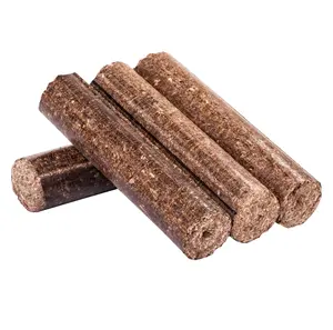 Briquettes naturelles de brûleurs à biomasse de haute qualité à faible teneur en cendres de qualité supérieure à vendre au meilleur prix