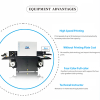 Machine d'impression numérique UV CSJ-U3216, imprimante d'étiquettes pour emballages composés, pour rouleaux d'emballage en aluminium, encre couleur CMYK