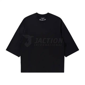 Latest Style Puff Printing <b>T</b>-<b>Shirt</b> Street Wear Custom Printed Logo Loose Fit Wholesale Price Puff Printing <b>T</b>-<b>Shirt</b> For <b>Men</b> - Product Image 1